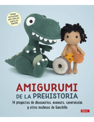 Libro Amigurumis de la Prehistoria