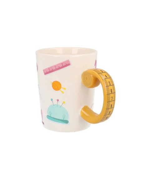 Taza cerámica cinta métrica Sew Tasty N4371.2, und.