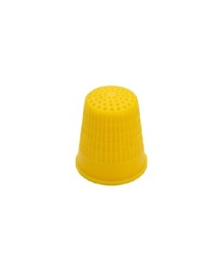 Dedal plástico rígido colores 98200, 10 und. 2