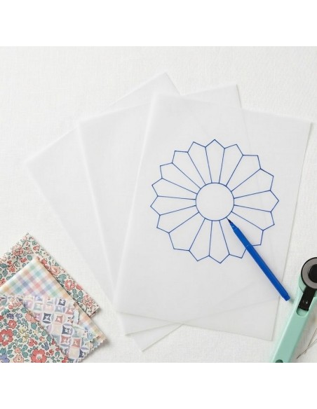 Láminas para plantillas patchwork Opry 20780, pack de 3 und.