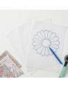 Láminas para plantillas patchwork Opry 20780, pack de 3 und.