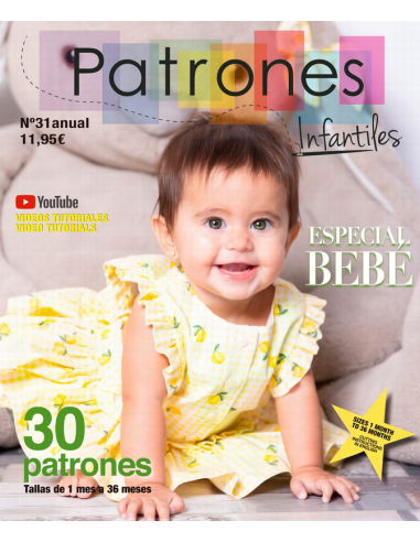 Revista Patrones infantiles bebé Nº 31
