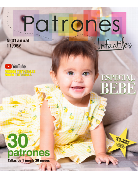 Revista Patrones infantiles bebé Nº 31