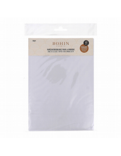 Papel soluble en agua para bordar A5 Bohin 99029