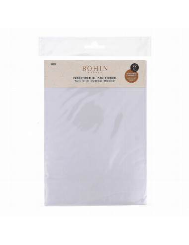 Papel soluble en agua para bordar A5 Bohin 99029