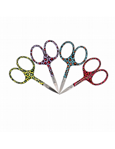 Tijera bordar Pop Leopard Bohin 99030, expositor de 12 und.