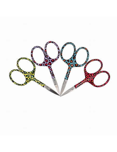 Tijera bordar Pop Leopard Bohin 99030, expositor de 12 und.