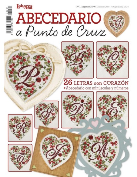 Revista Abecedario a punto de cruz Nº 1