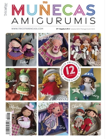 Revista Amigurumis Muñecas Nº 1