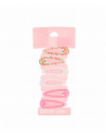Clips estampados fantasía 5 cm Inca 43559, blister de 6 und.