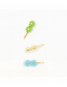 Horquilla dos flores Inca 43932, blister de 3 und. 2