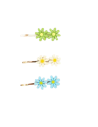 Horquilla dos flores Inca 43932, blister de 3 und.