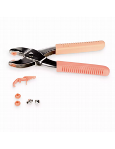 Pinza Vario herram. perf. albaricoque Prym 390918, blister 2