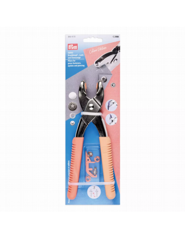Pinza Vario herram. perf. albaricoque Prym 390918, blister