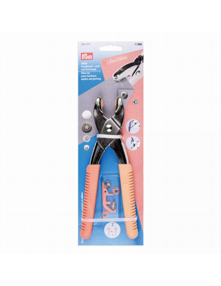 Pinza Vario herram. perf. albaricoque Prym 390918, blister
