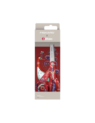 Tijera Fiskars Taika iittala rojo 21 cm. 1071491