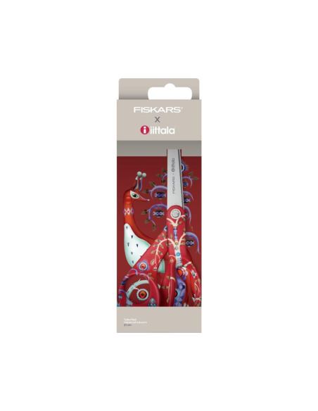 Tijera Fiskars Taika iittala rojo 21 cm. 1071491