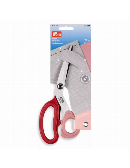 Tijera tejidos Hobby 21 cm. baya Prym 610538, blister