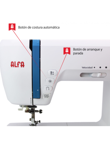 Máquina coser doméstica Alfa Next 200