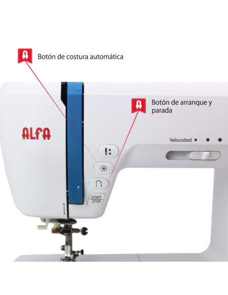 Máquina coser doméstica Alfa Next 200