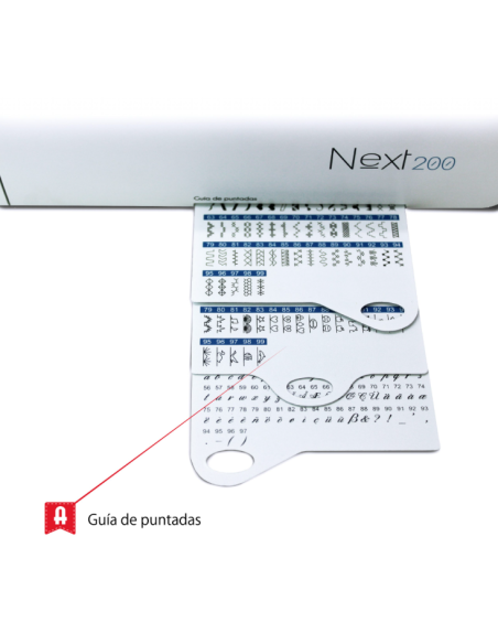 Máquina coser doméstica Alfa Next 200