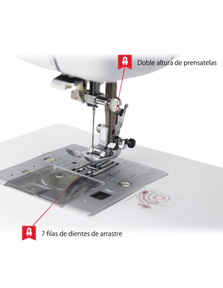 Máquina coser doméstica Alfa Next 200