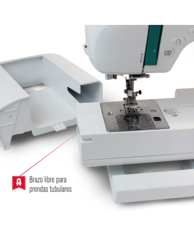 Máquina coser electrónica Alfa Zart Plus