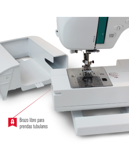 Máquina coser electrónica Alfa Zart Plus