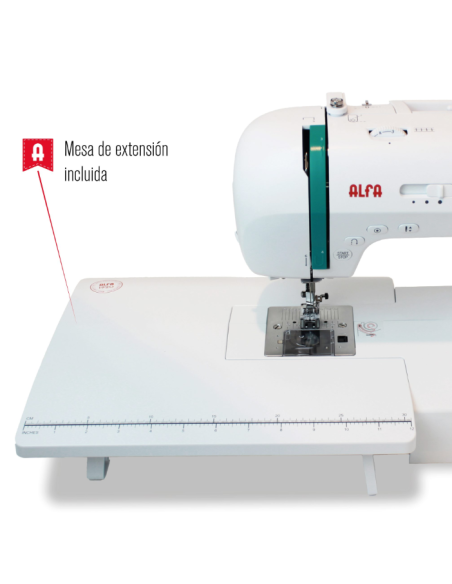 Máquina coser electrónica Alfa Zart Plus