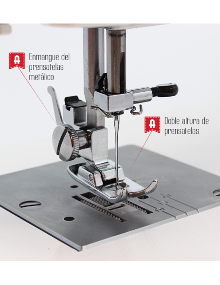 Máquina coser doméstica Alfa 393 TDL Zig-Zag