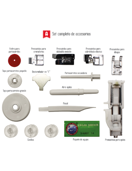 Máquina coser electrónica Alfa 2130 30 diseños