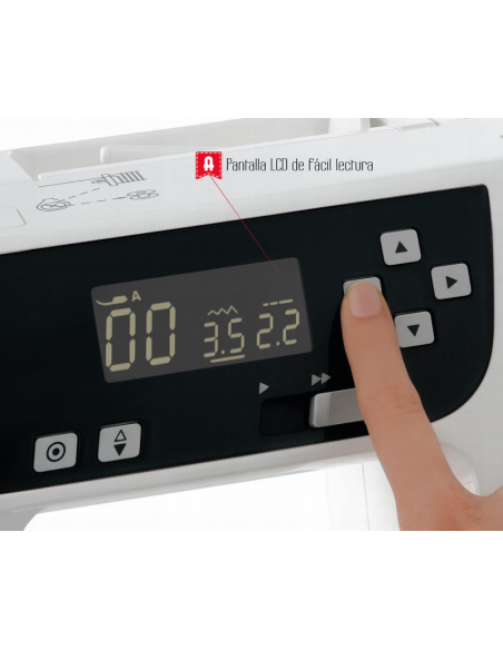 Máquina coser electrónica Alfa 2160 60 diseños