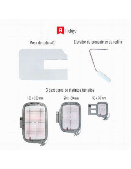 Máquina bordadora Alfa Combo