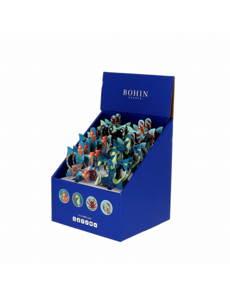 Tijera bordar Sea Life Bohin 99036, expositor de 12 und.