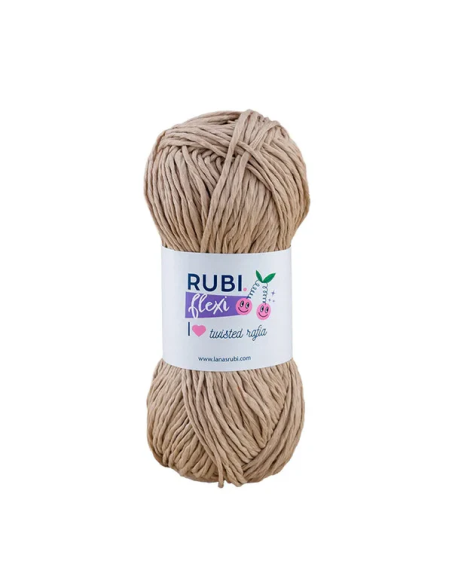 Lana Rubí VHA57 Flexi Rafia, ovillo de 100 gr