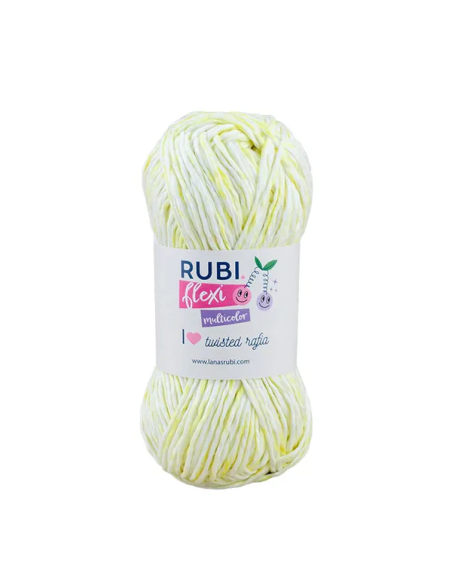 Lana Rubí VHA57 Flexi Rafia, ovillo de 100 gr