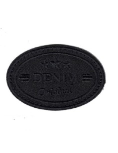 Aplicación 5896 Denim Original (6,00 x 4,40 cm), 3 u