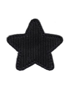 Aplicación 5905 Estrella (5,00 x 5,00 cm), 3 u