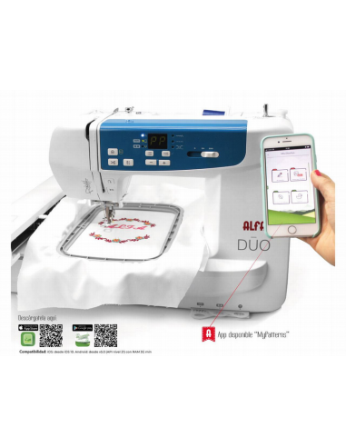 Máquina coser Alfa Duo coser y bordar