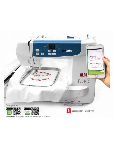 Máquina coser Alfa Duo coser y bordar