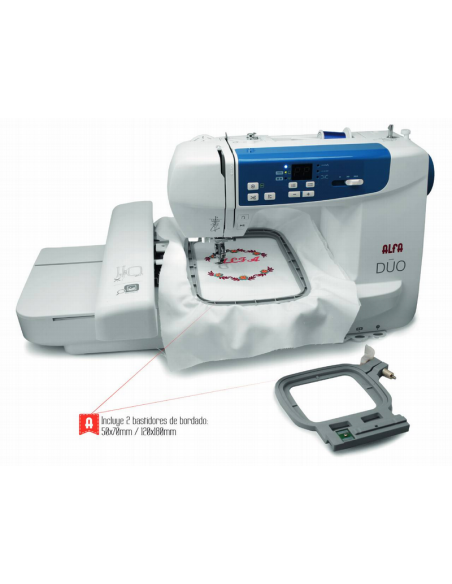 Máquina coser Alfa Duo coser y bordar