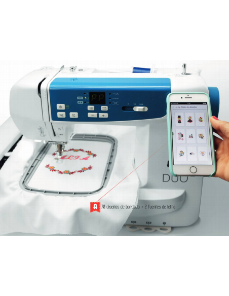 Máquina coser Alfa Duo coser y bordar