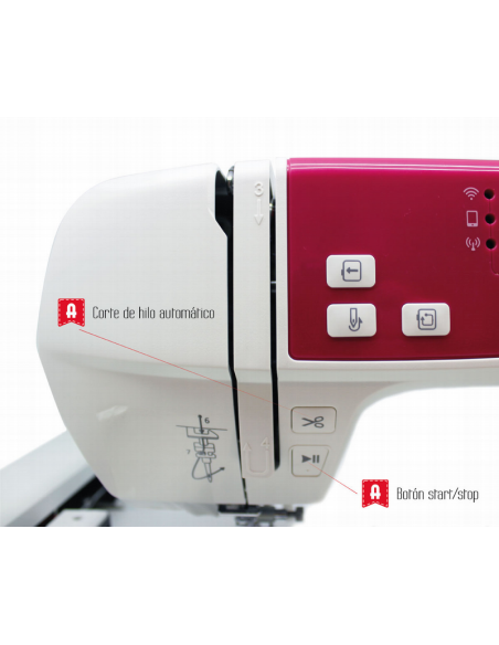 Máquina bordadora Alfa Crea