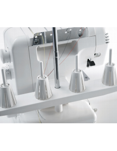 Máquina Overlock semi profesional Alfa 8703 2