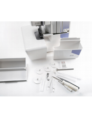 Máquina Overlock semi profesional Alfa 8703