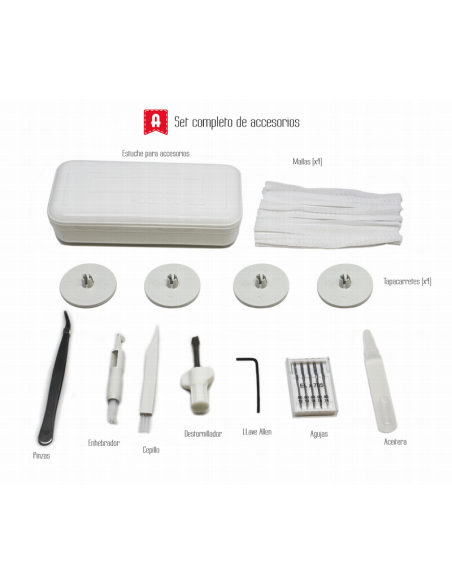 Máquina recubridora doméstica Alfa 8709 Cover Style