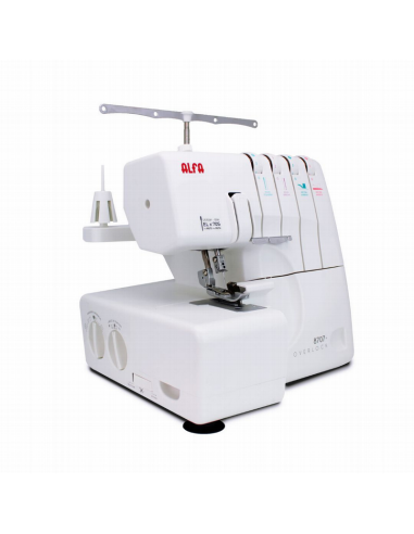 Máquina Overlock doméstica Alfa 8707 Plus