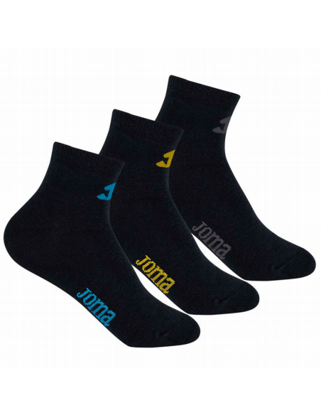 Calcetín tobillero alto deportivo Joma JS2051TA, pack de 3 pares