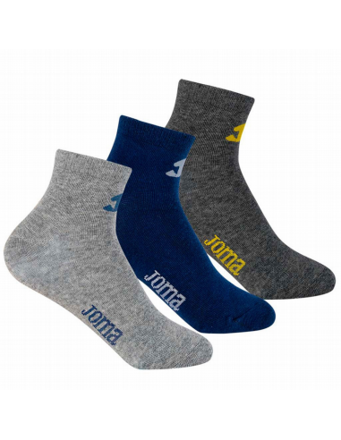Calcetín tobillero alto deportivo Joma JS2051TA, pack de 3 pares