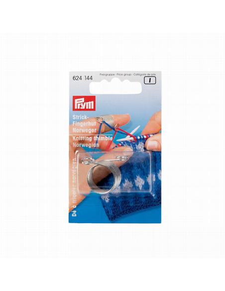 Dedal para tricotar Noruego Prym 624144, blíster